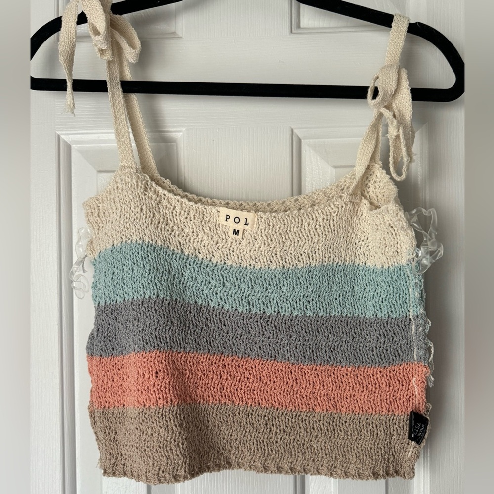 POL Cropped Knit Tank - Picture 8 of 13